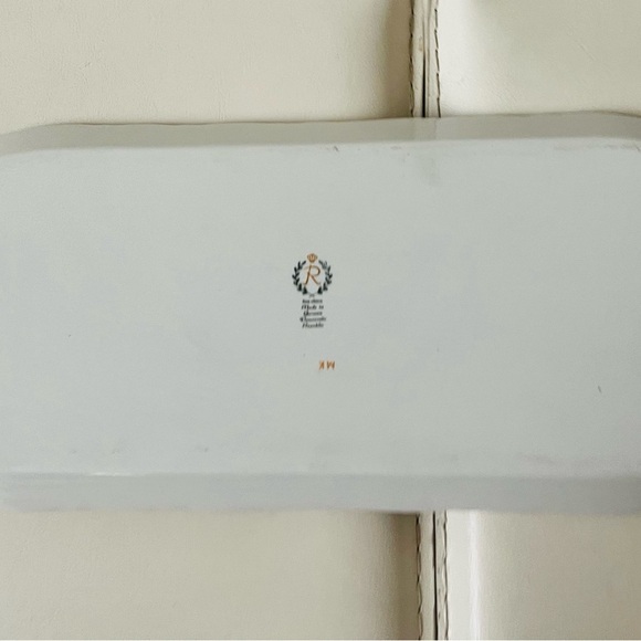 Vintage Porcelain Tray From German Democratic Republic 6/15 Inch - Picture 4 of 11